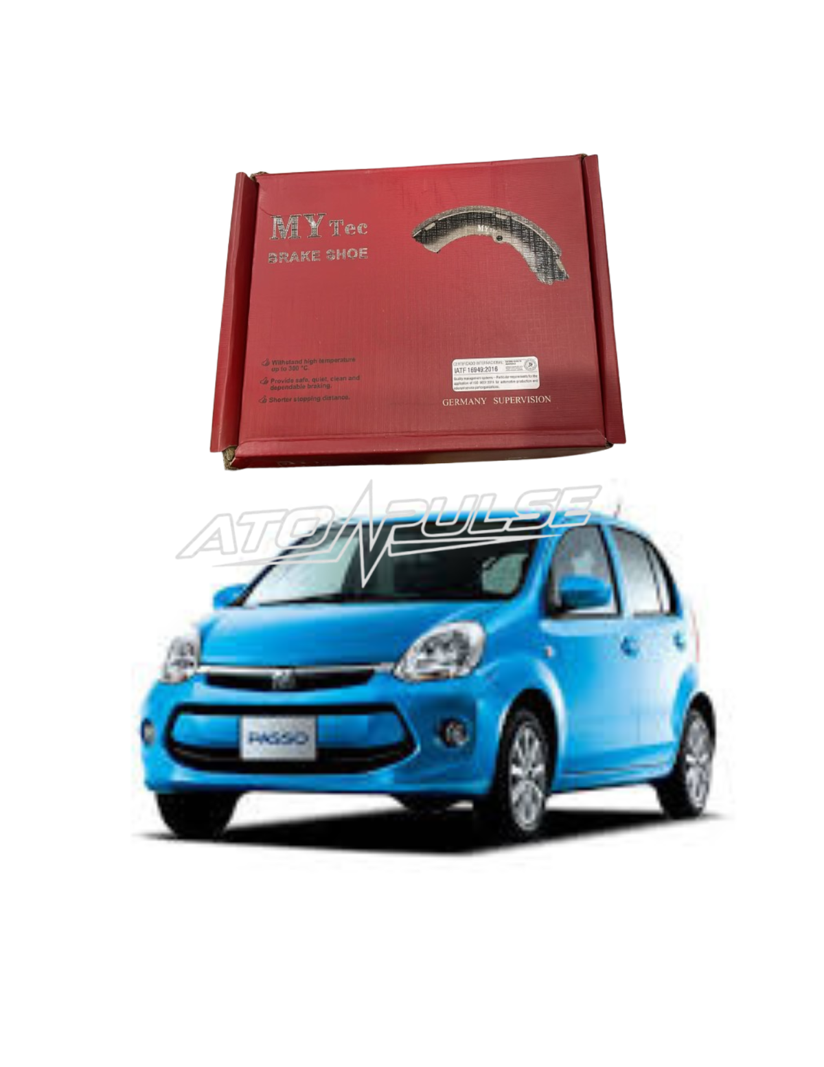 Toyota passo mytec brake shue