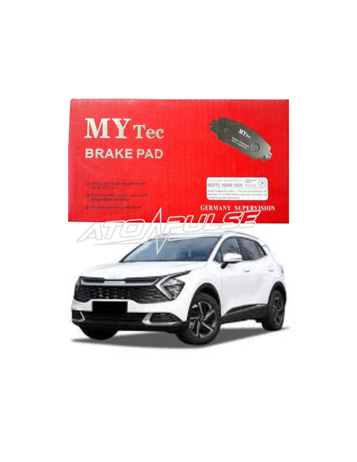 Hyundai Tuscon mytec front disc pads