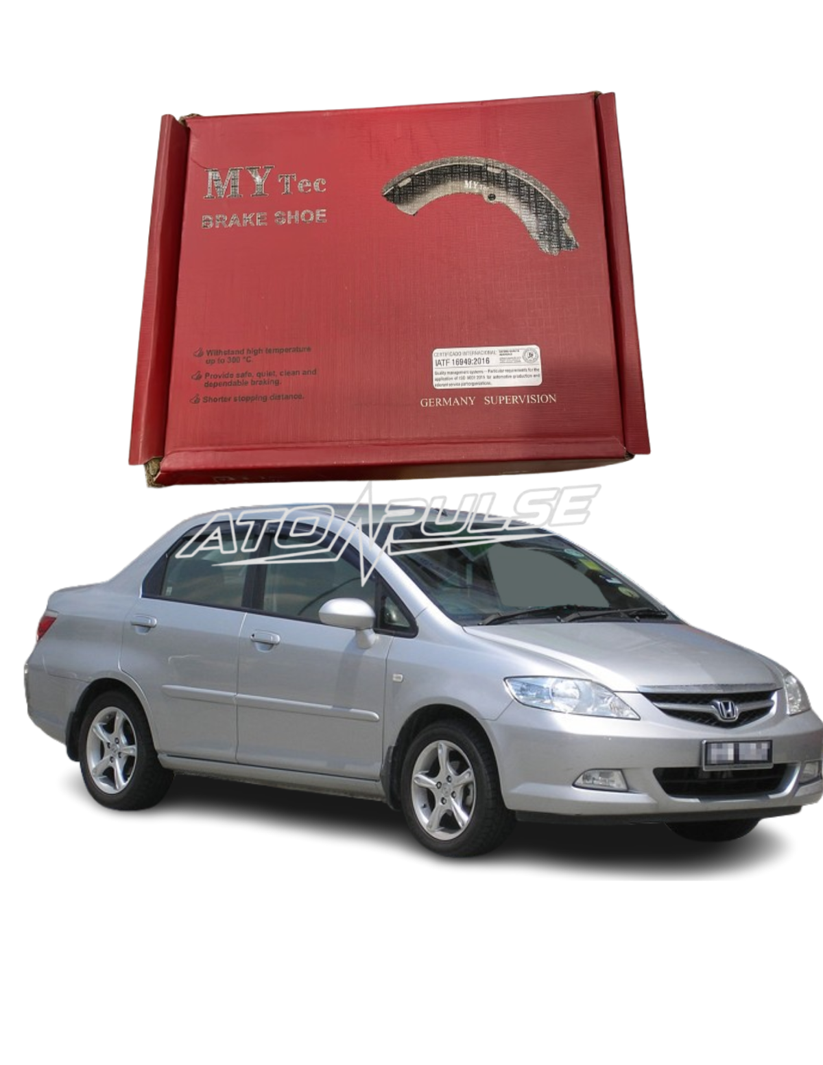 Honda City 2003-2008 mytec brake shue