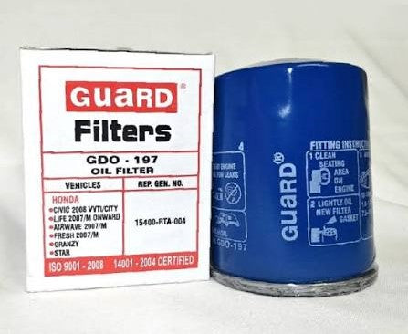 Honda Civic 2012-2016 Guard oil Filter