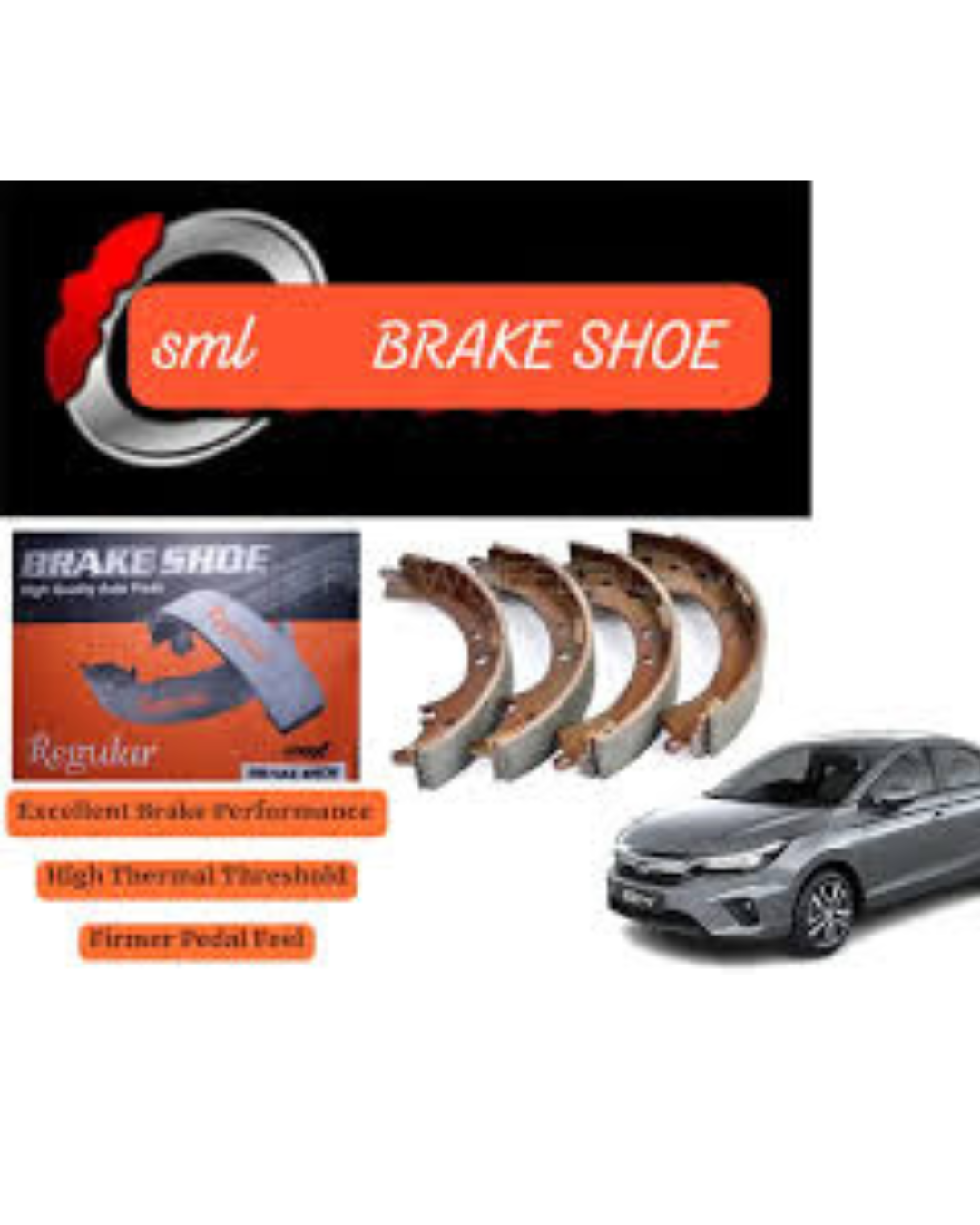 Honda City 2022-2026 sml brake shue