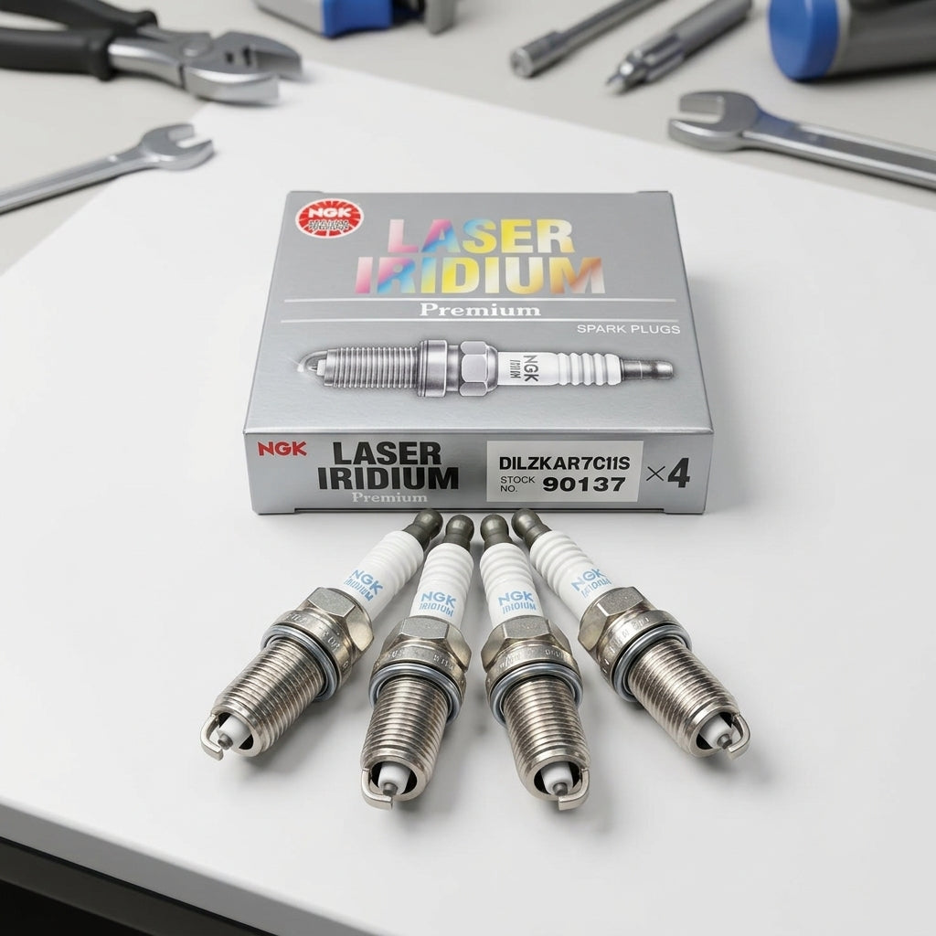 Honda N Wagon Ngk geniune laser iradium plugs 4 pieces