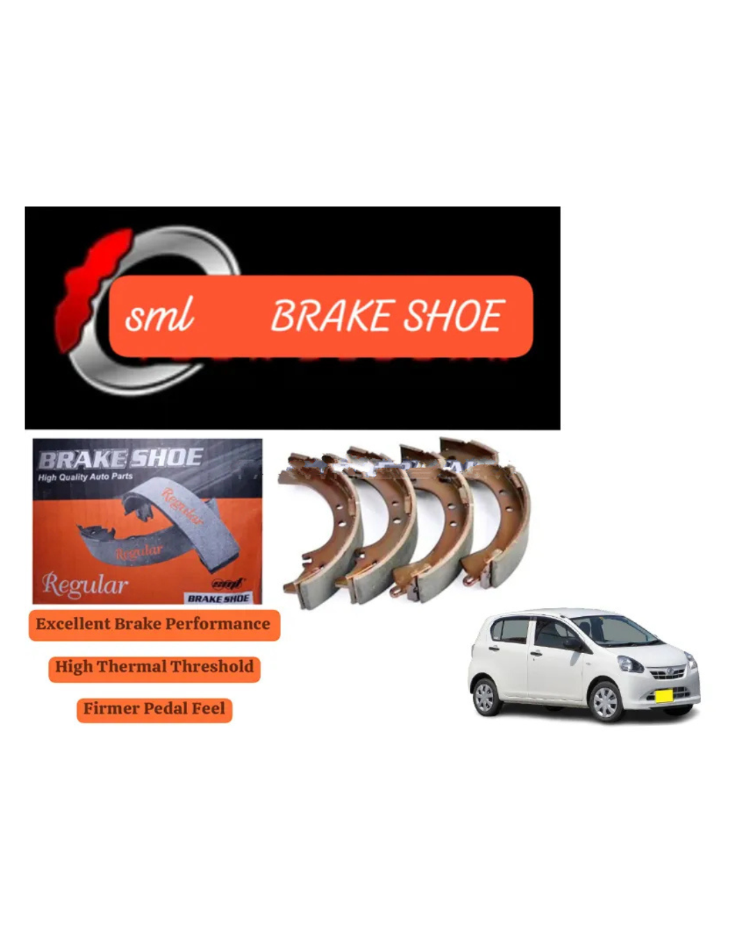 Daihatsu Mira sml brake shue