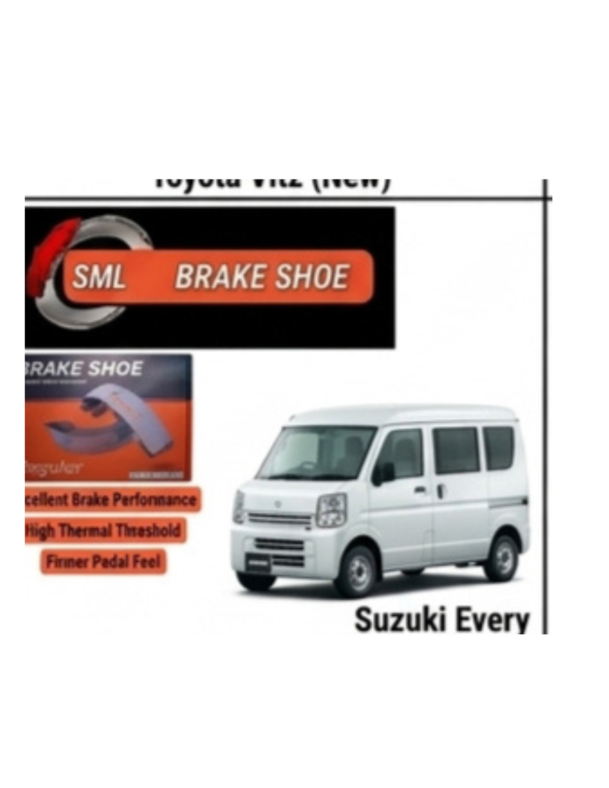 Suzuki Every sml brake shue New model