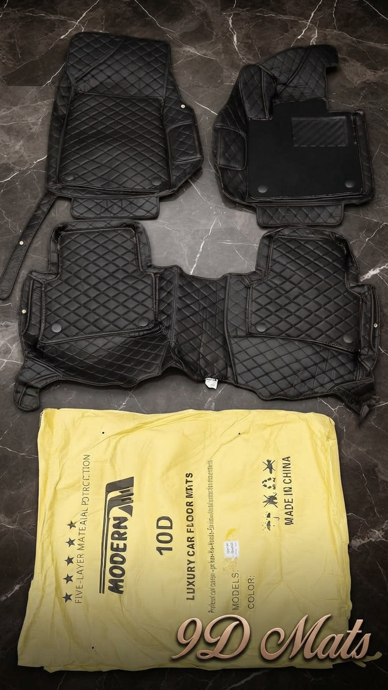 9D Floor Mats Cars