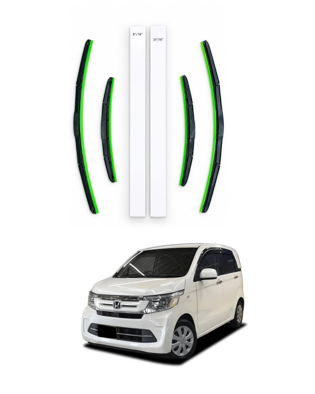 Honda N Wagon Wiper blades Geniune type