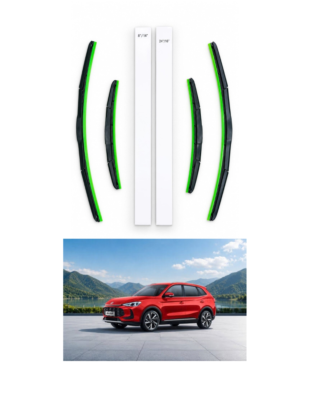 Mg Zs Wiper blades Geniune type