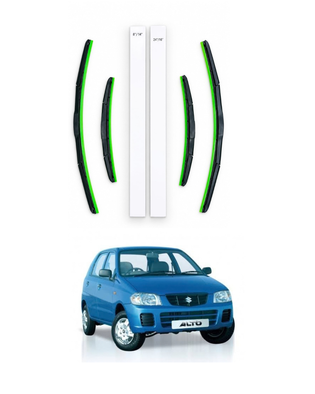 Suzuki Alto Old Wiper blades Geniune type