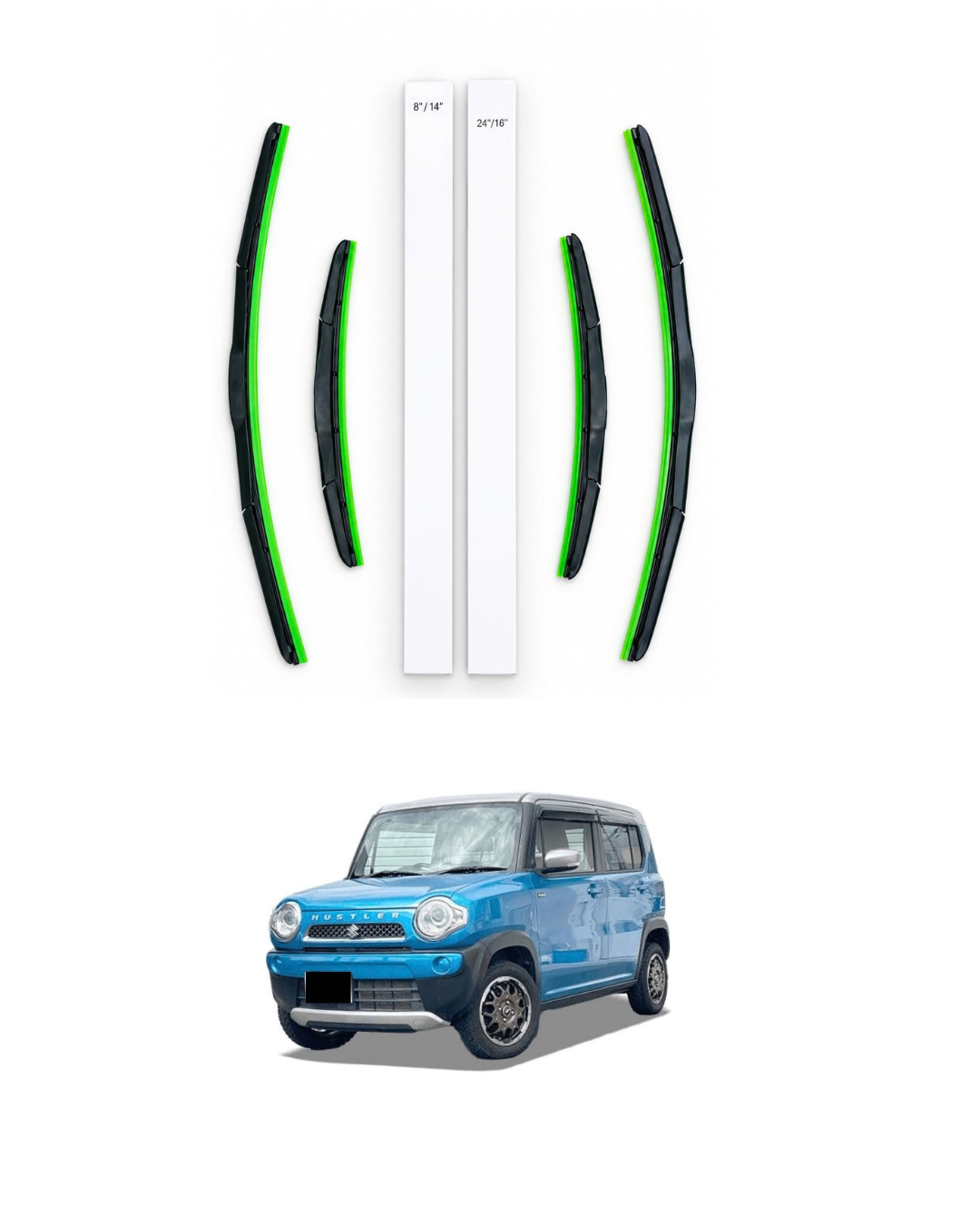 Suzuki Hustler Wiper blades Geniune type