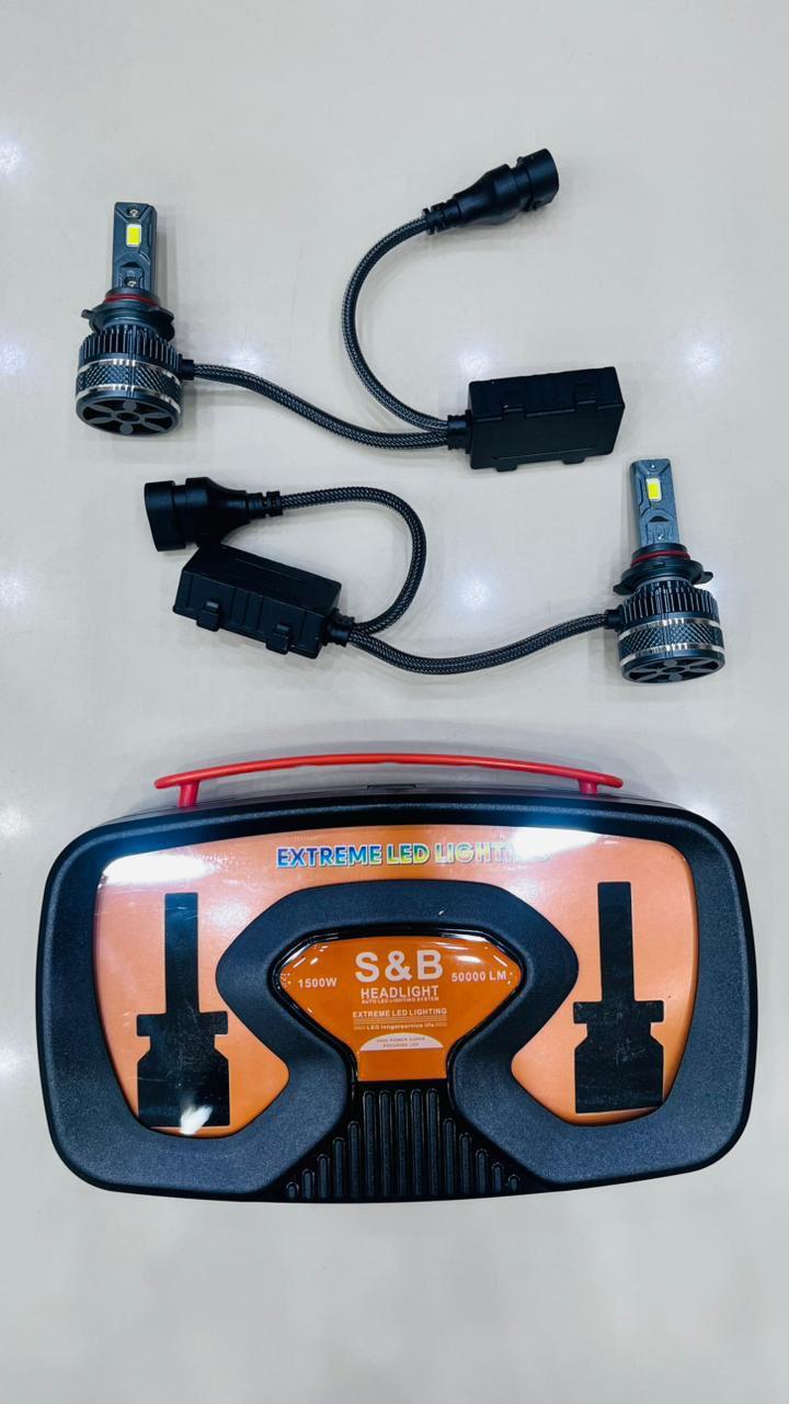 LED S&B 1500W 50000LM Available in 9005, H11