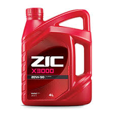 Zic X 3000 20w50 4 Liter