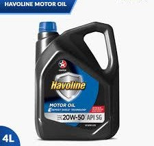 Havoline Motor oil 20w50 4 Liter