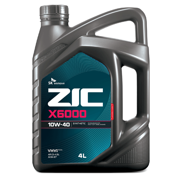 Zic X 6000 10w40 4 liter