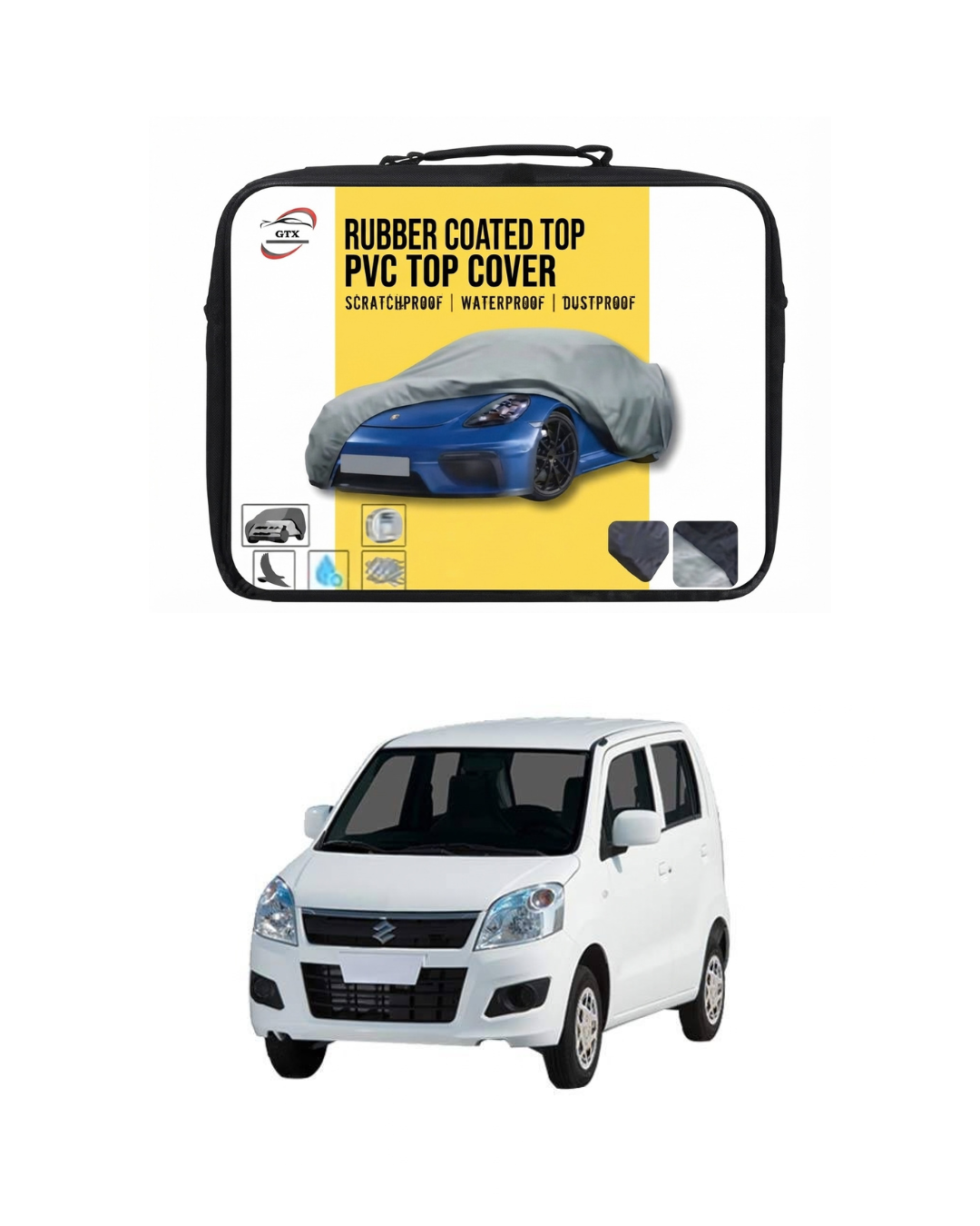 Suzuki Wagon r Rubber Coated Top Cover