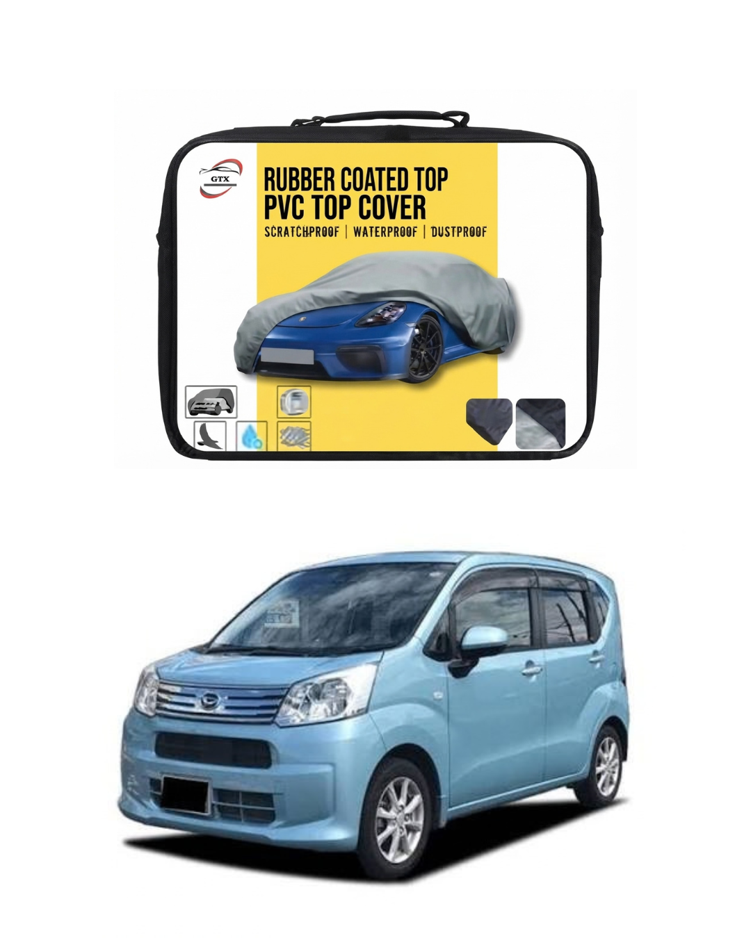 Daihatsu move Rubber Coated Top Cover