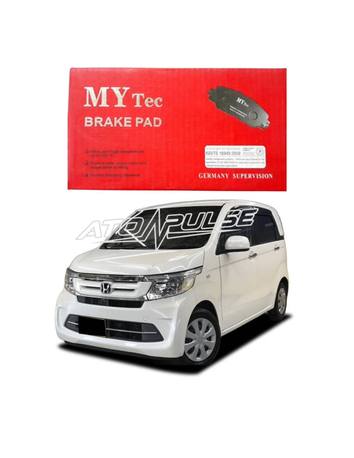 Honda n wagon mytec disc pads