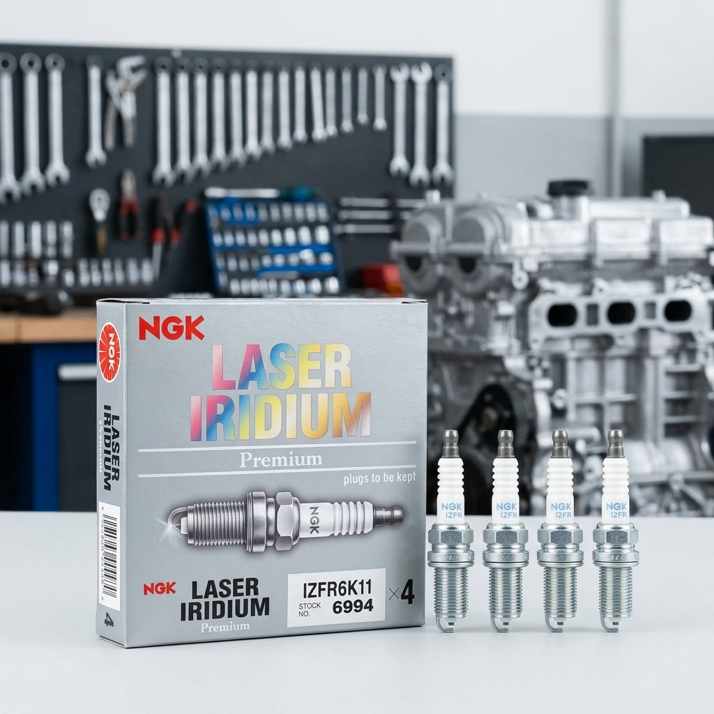 Honda Civic 2007-2012 Ngk geniune laser iradium plugs 4 pieces