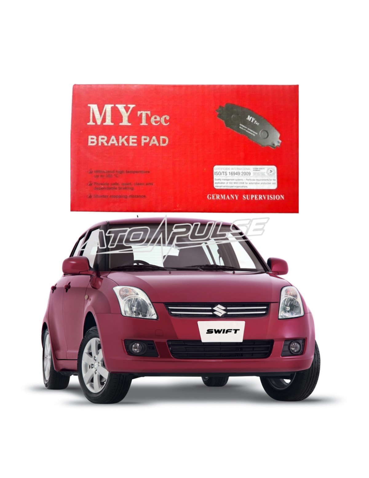 Suzuki swift 2010-2020 mytec disc pads