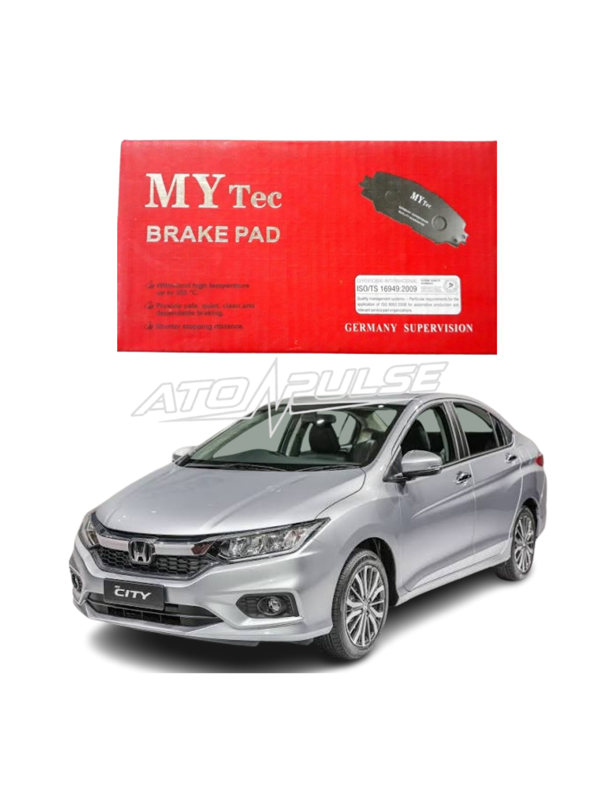 Honda City 2022-2026 mytec disc pads