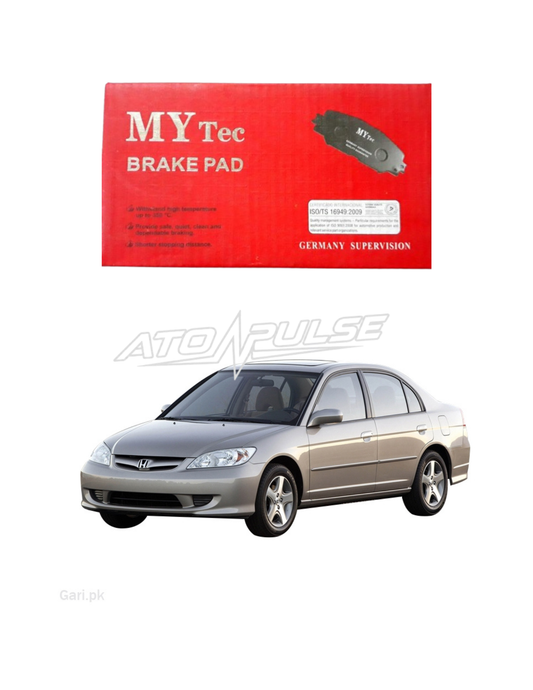 Honda Civic 2001-2006 mytec front disc pads