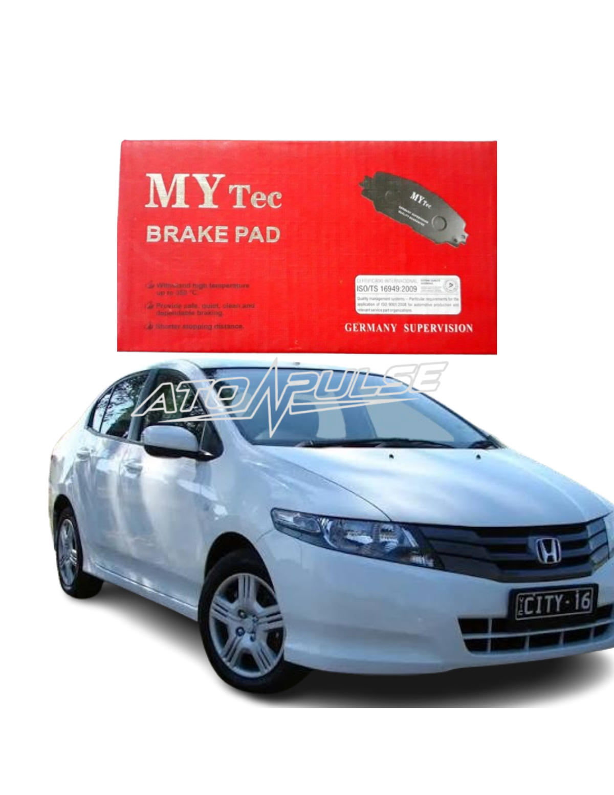 Honda City 2009-2021 mytec disc pads