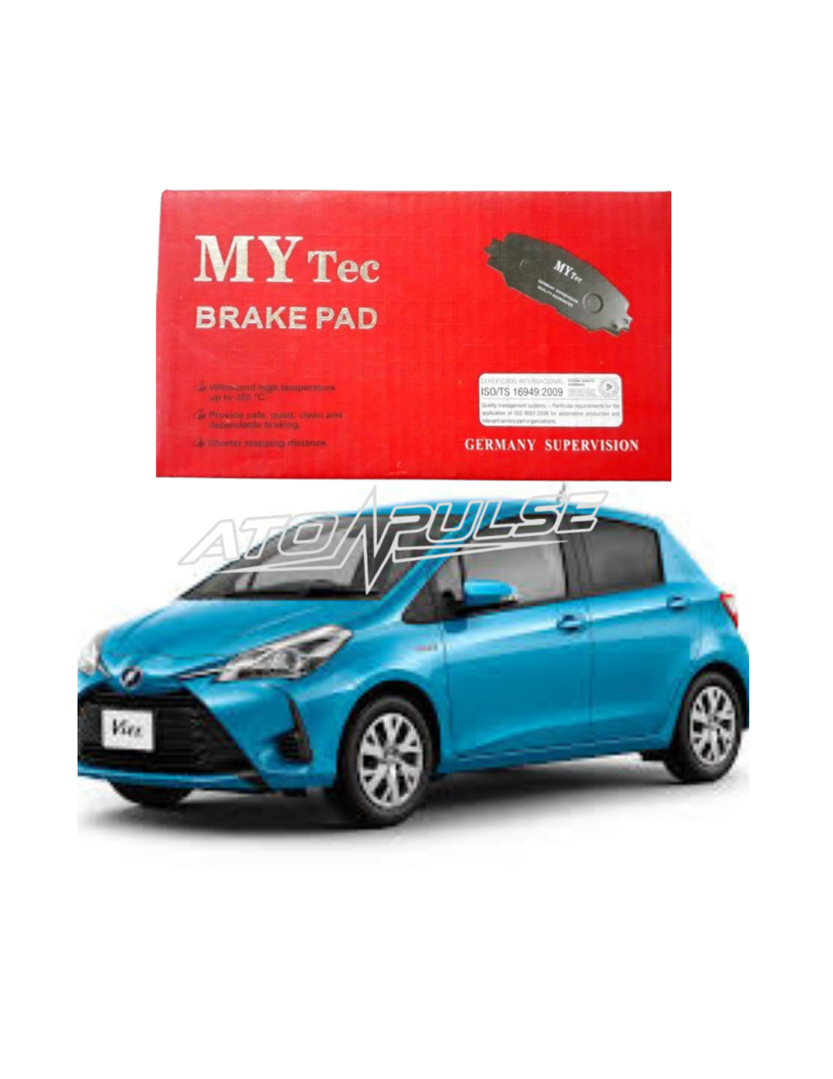 Toyota vitz new mytec disc pads
