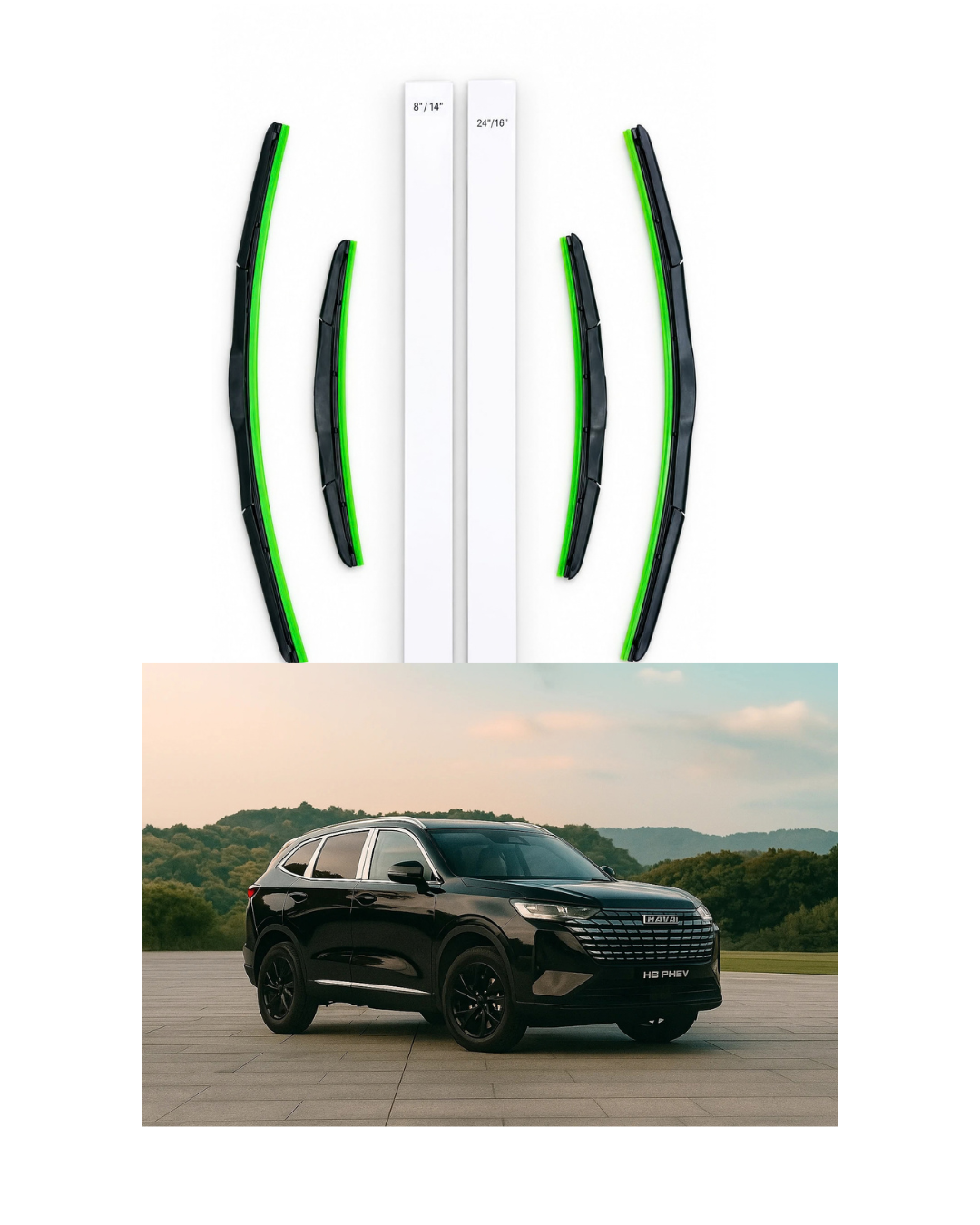 Haval-H6 Wiper blades Geniune type