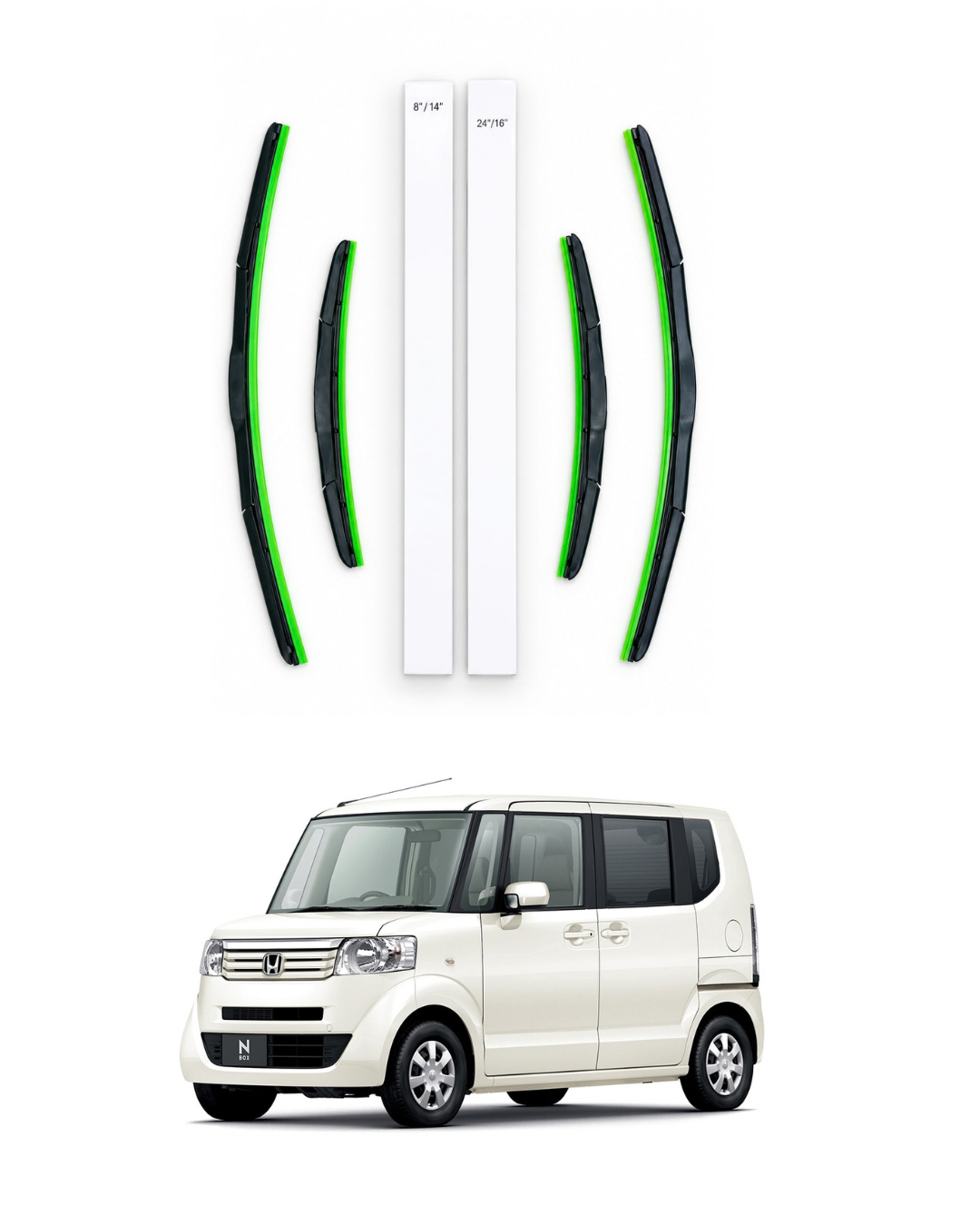 Honda n Box Wiper blades Geniune type