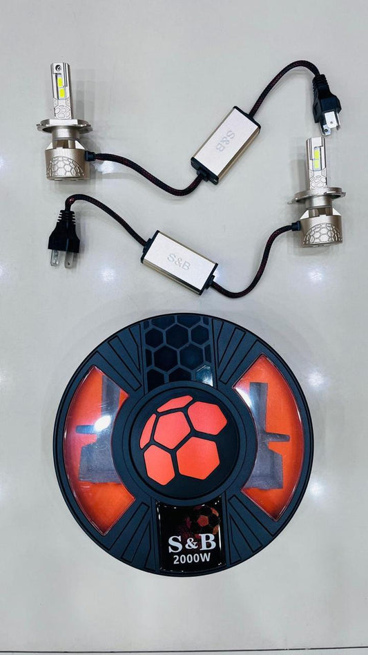 LED S&B  2000W  Available in 9005, H11
