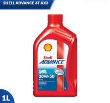 Shell Advance Ax3 20w50 1 Liter