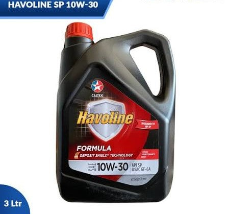 Havoline Formula 10w30 3 liter
